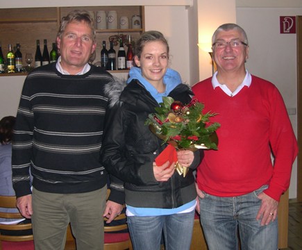 vlnr: Edi Schnitzhofer, Alexandra Elmer, Ferdinand Rummer